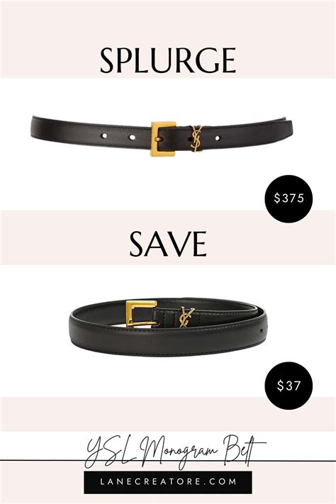 ysl fanny pack dupe|YSL belt on person.